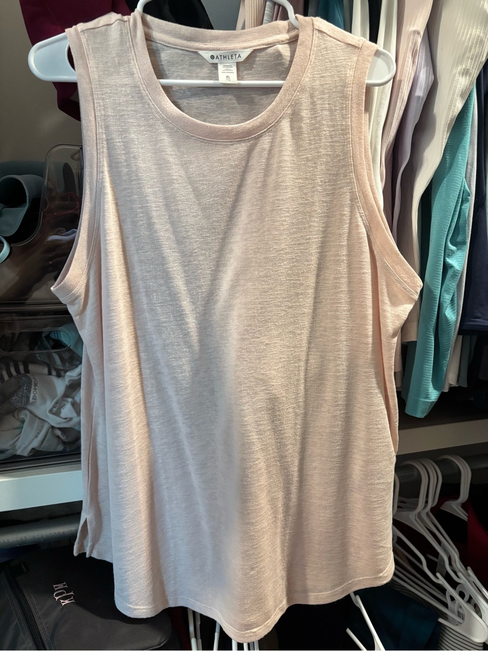 Athleta Women's Blush Pink Sleeveless Tank